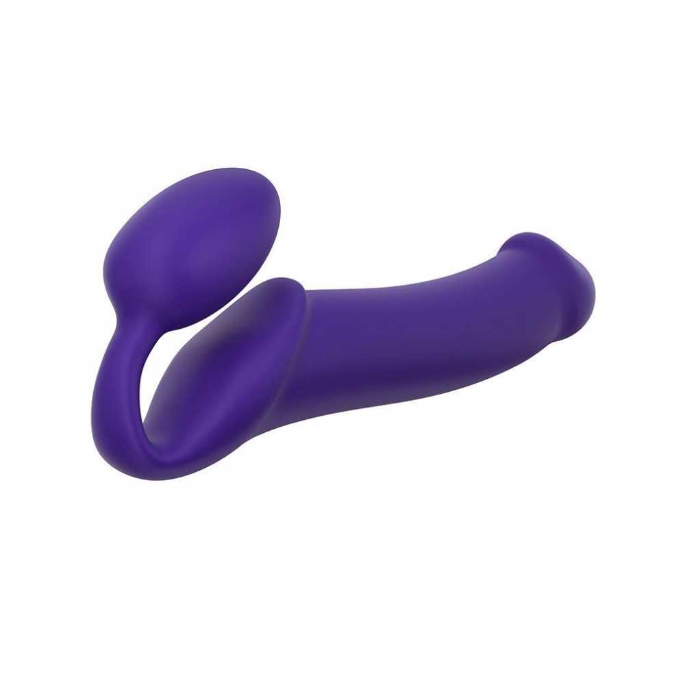Страпоны безремневые - Безремневой страпон Strap-On-Me Violet XL, полностью регулируемый, диаметр 4,5см 4
