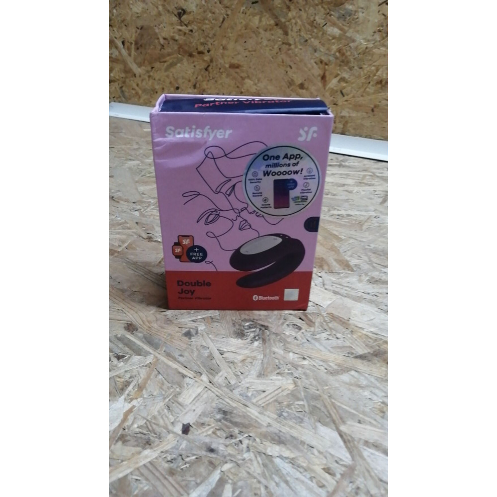 Секс игрушки - Смарт-вибратор для пар Satisfyer Double Joy Violet (мятая упаковка!!!) 7