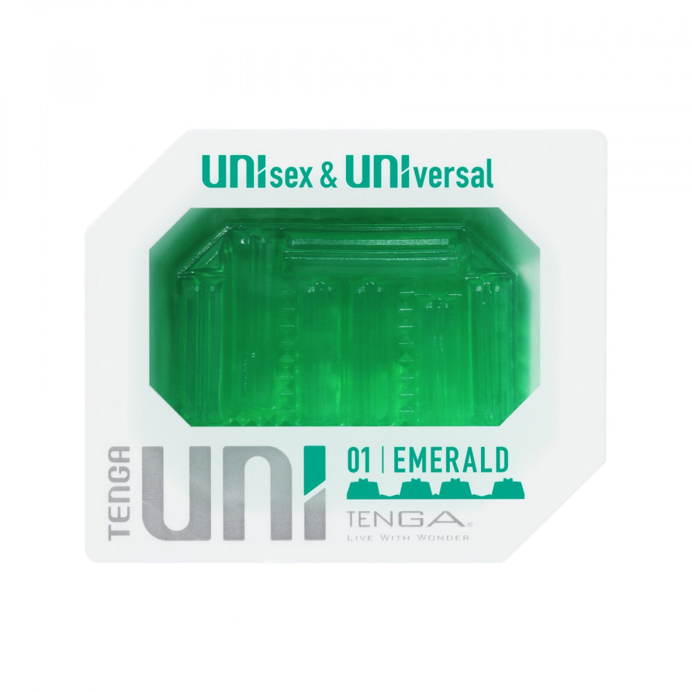 Другие мастурбаторы - Мастурбатор Tenga UNI Emerald