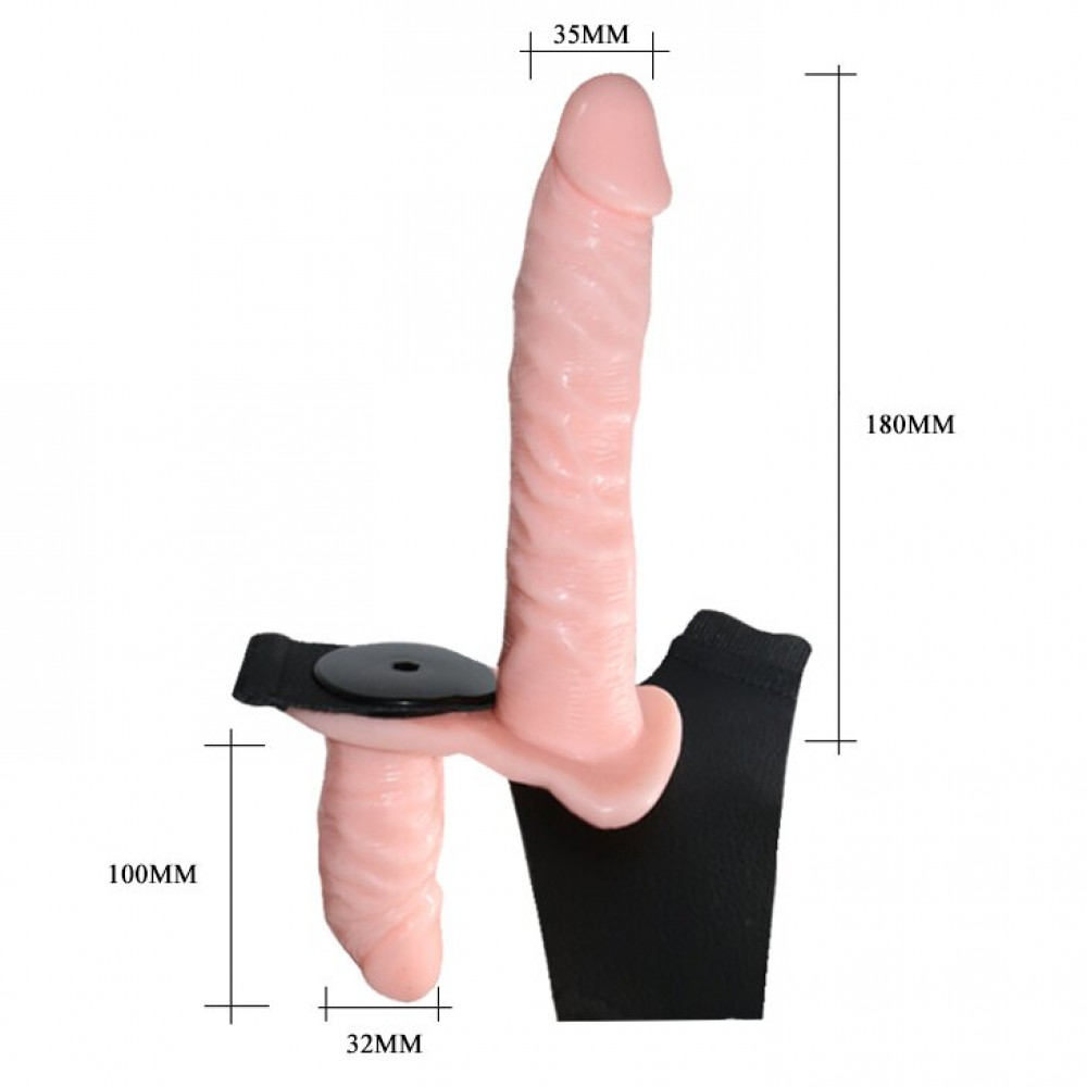 Страпон - Страпон с двумя насадками Ultra Passionate Harness BW-022049 4