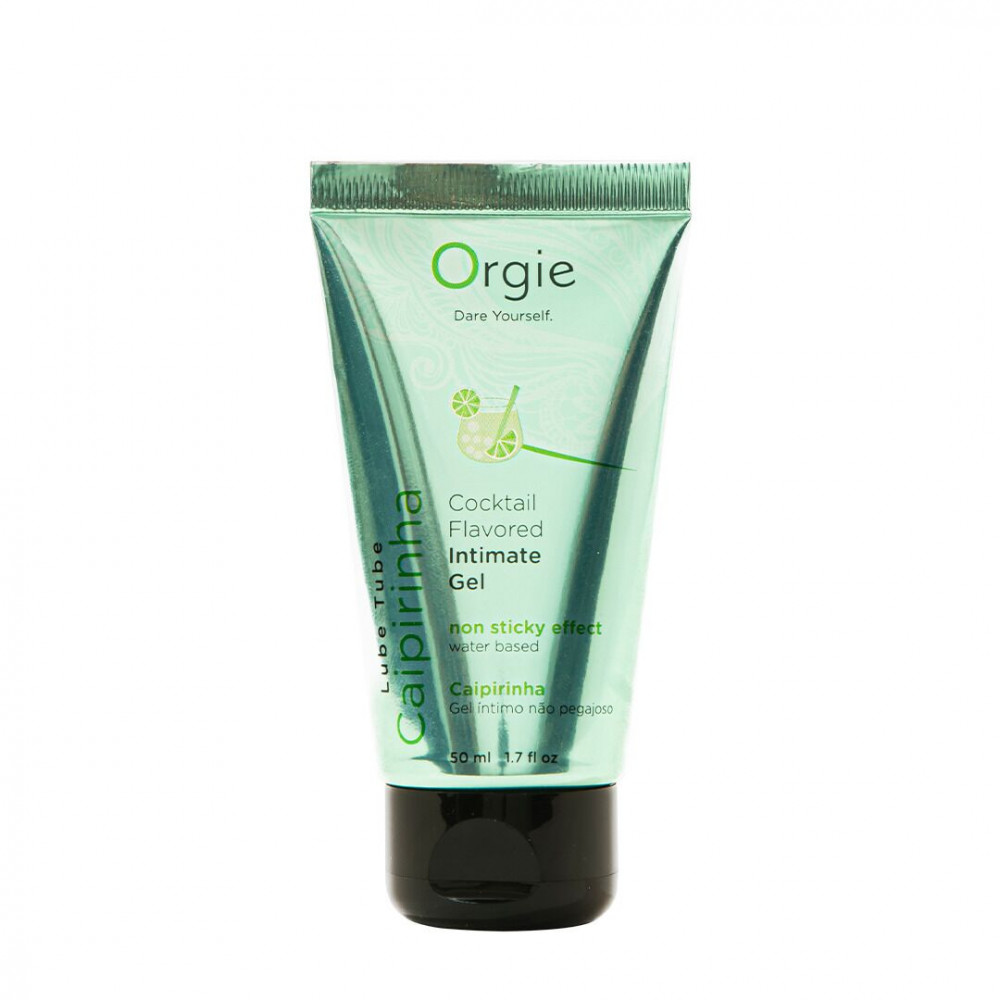 Оральные смазки - Лубрикант на водной основе Orgie - Lube Tube Cocktail Caipirinha (50 мл)