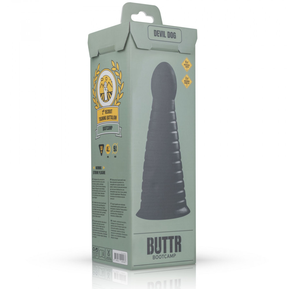 Анальные игрушки - Анальный стимулятор BUTTR - Devil Dog Butt Plug 5