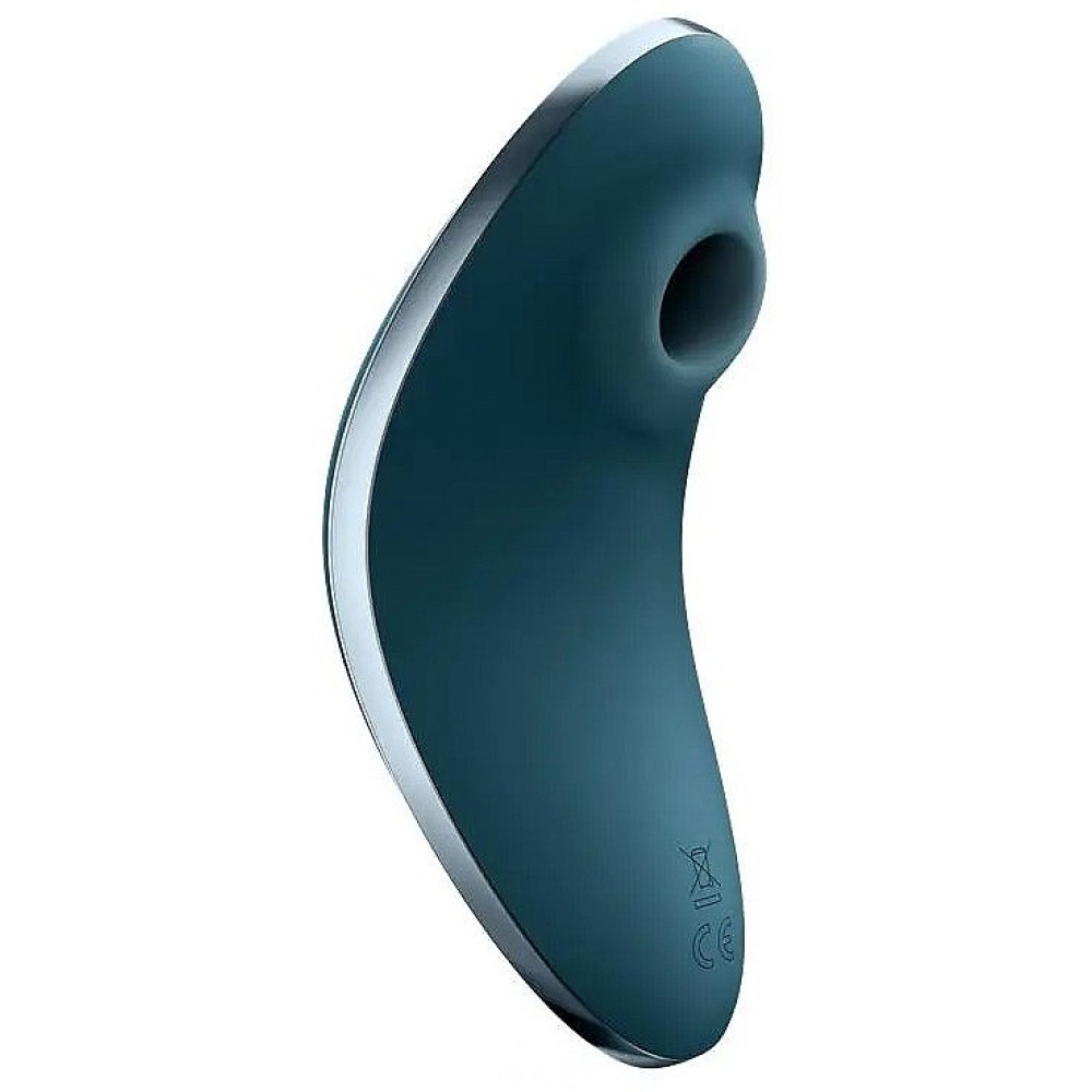 Вибратор - Вакуумный клиторальный стимулятор с вибрацией SATISFYER VULVA LOVER 1 BLUE 3