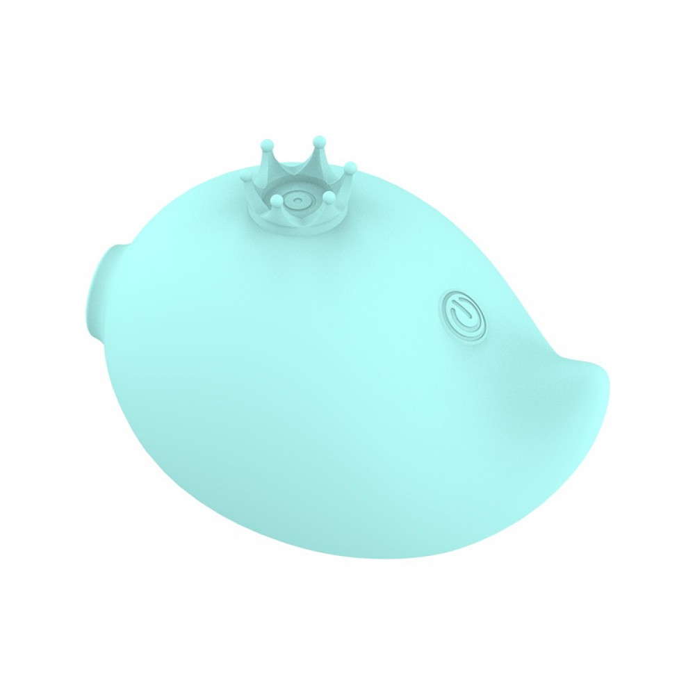 Вибратор - Вакуумный стимулятор клитора RACHEL Vibrating & Sucking Fish USB 9 functions, Blue 7