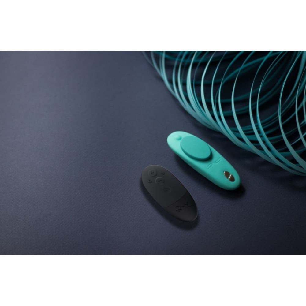 Смарт игрушки - Вибратор в трусики WE-VIBE Moxie+ Aqua 1