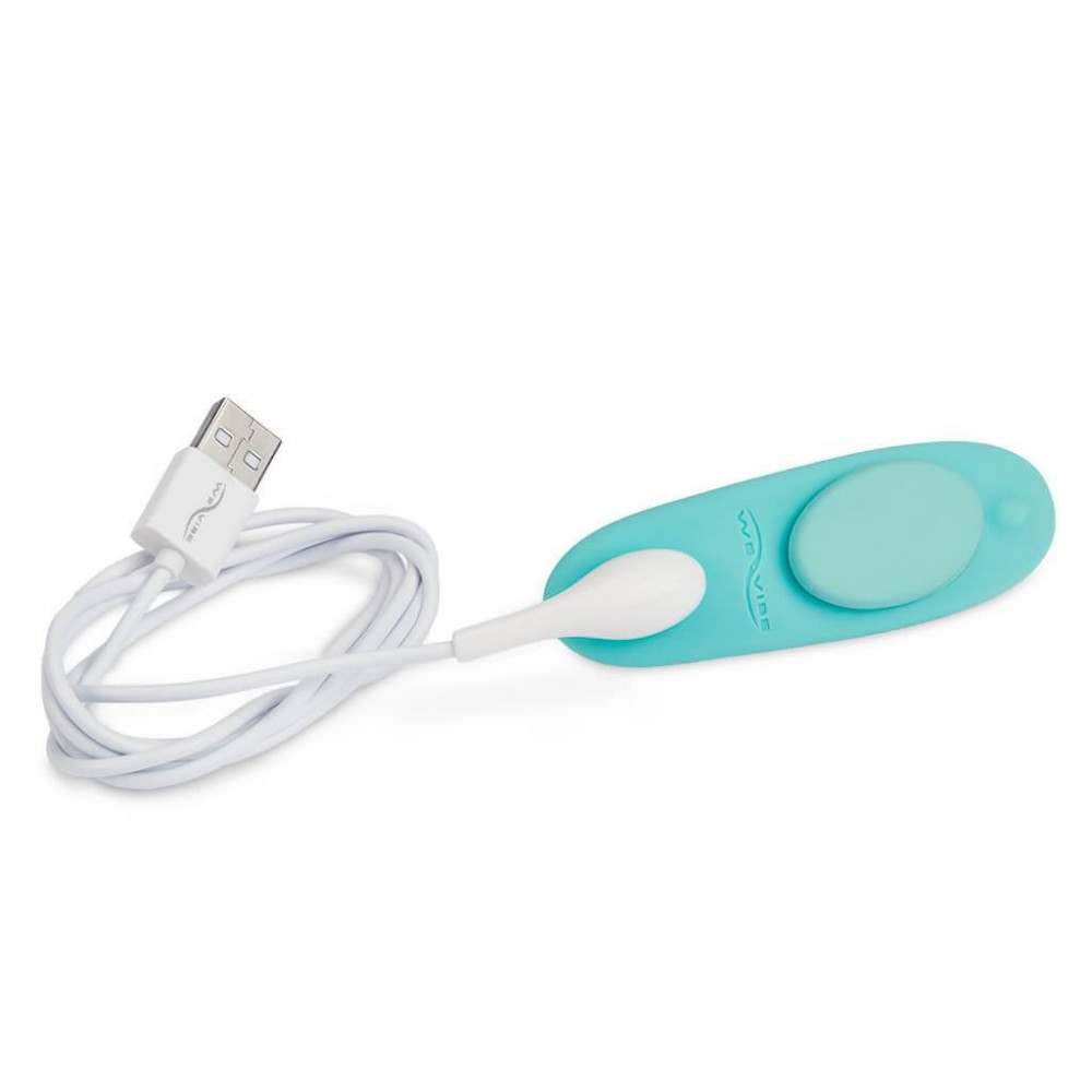 Смарт игрушки - Вибратор в трусики WE-VIBE Moxie+ Aqua 6