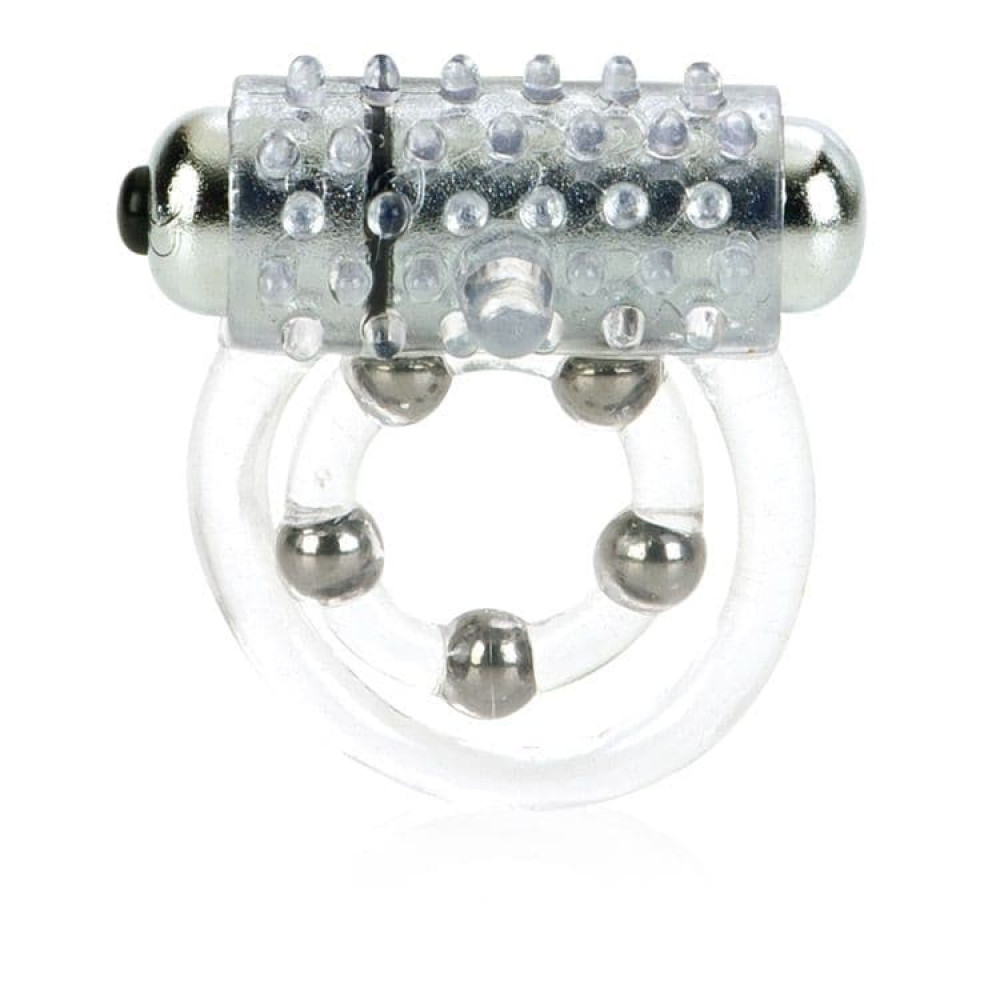 Эрекционные кольца и насадки на член - Виброкольцо California Exotic Novelties Maximu Bead Maximus Ring 2