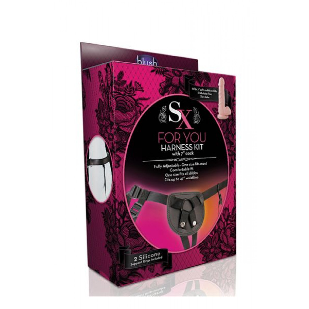Женские страпоны - Страпон женский FOR YOU HARNESS KIT COCK 2
