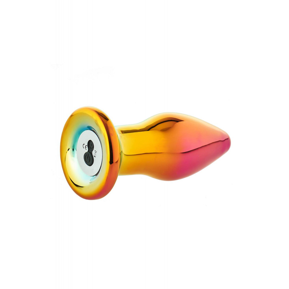 Анальные вибраторы - Анальная пробка с вибрацией стеклянная Dream Toys GLAMOUR GLASS PLUG 1