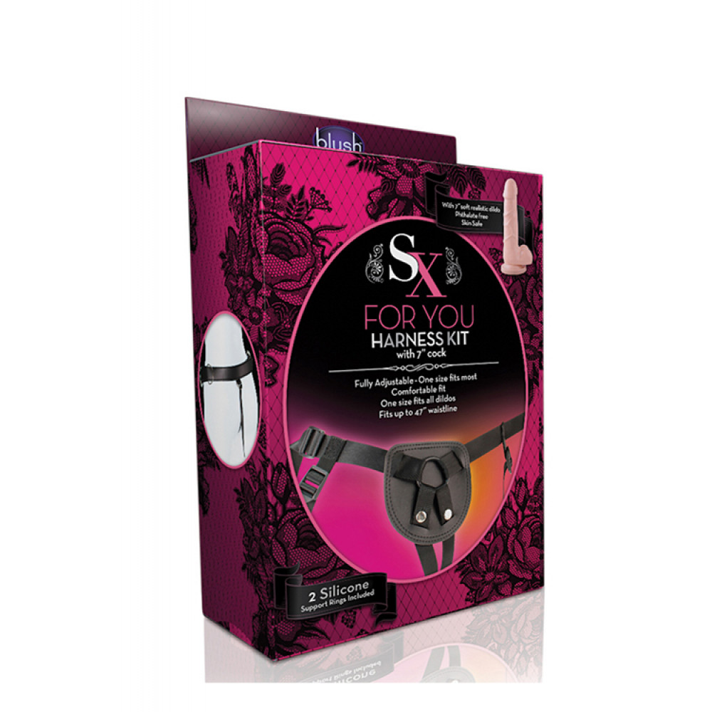 Женские страпоны - Страпон женский FOR YOU HARNESS KIT COCK 1