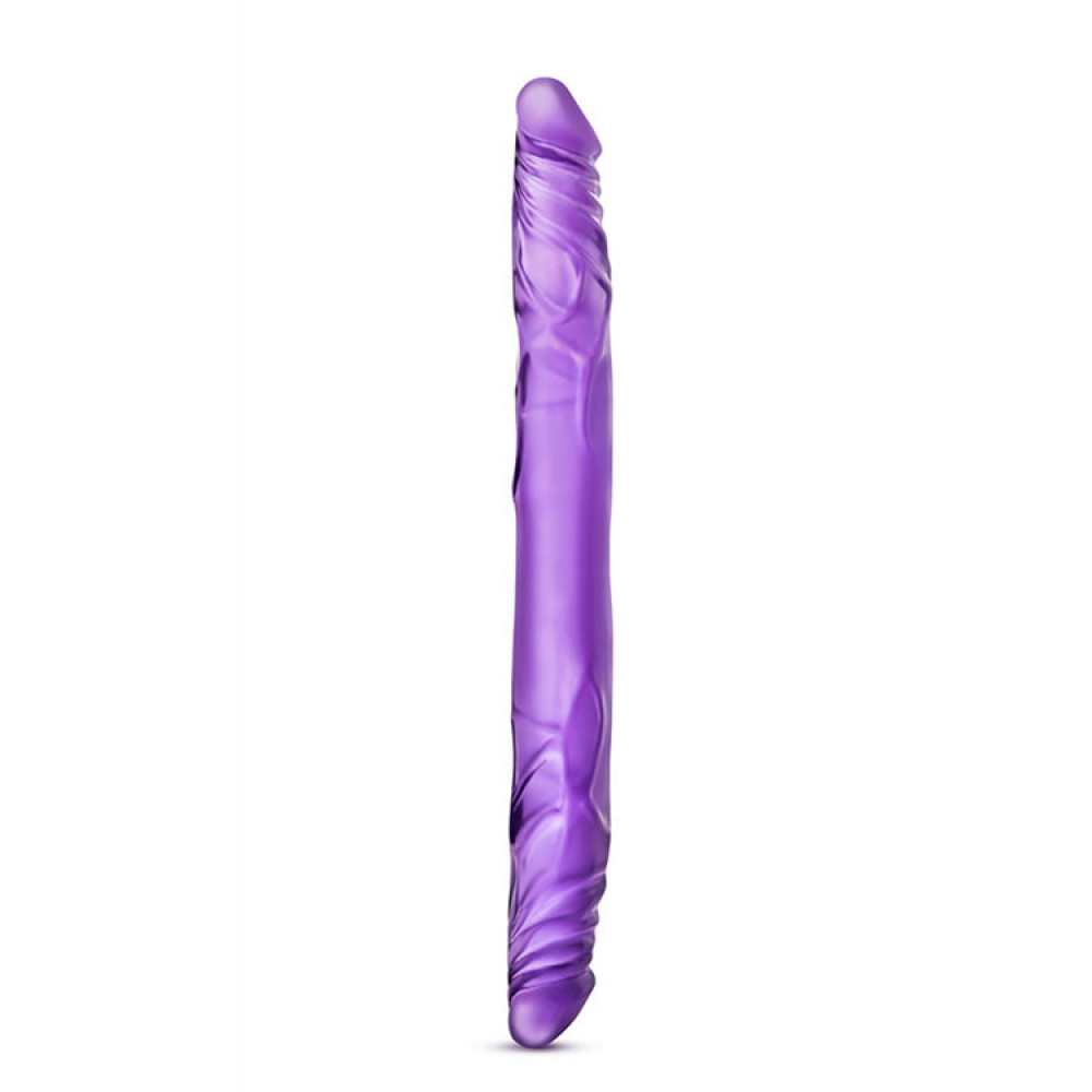 Секс игрушки - Двойной фаллоимитатор B YOURS 18INCH DOUBLE DILDO PURPLE