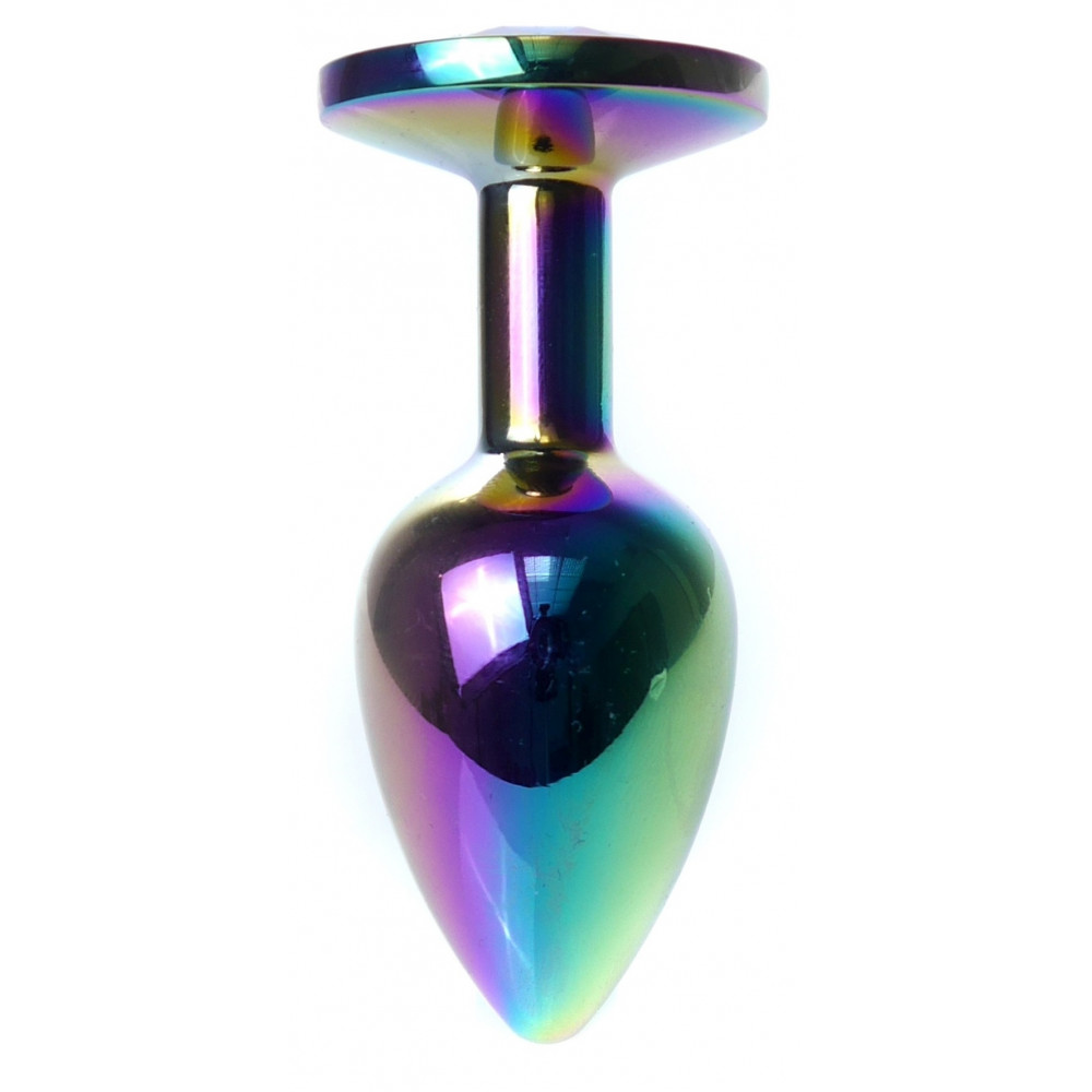 Анальные игрушки - Анальная пробка Boss Series - Jewellery Multicolour PLUG Clear S, BS6400116 3