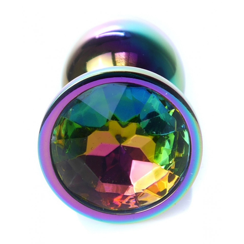 Анальные игрушки - Анальная пробка Boss Series - Jewellery Multicolour PLUG Clear S, BS6400116 7