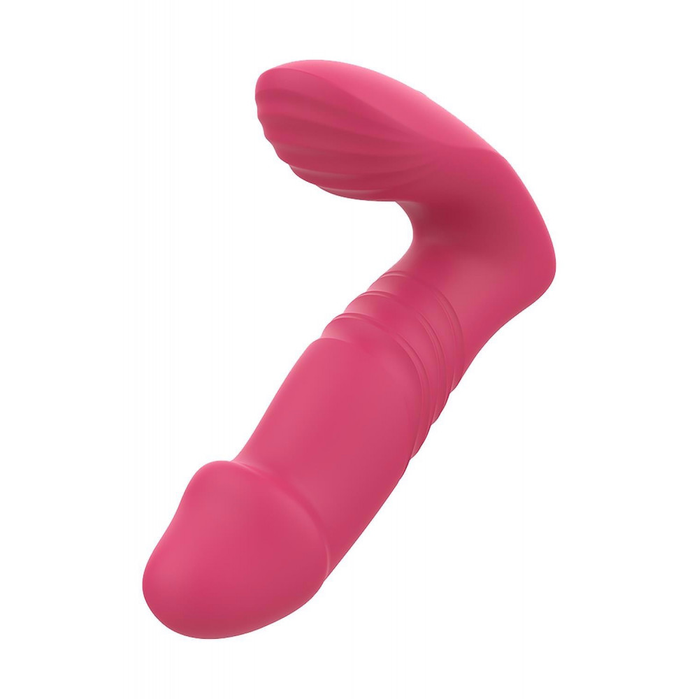 Секс игрушки - Анальный вибратор DREAM TOYS Essentials с поступательными движениями, розовый 2