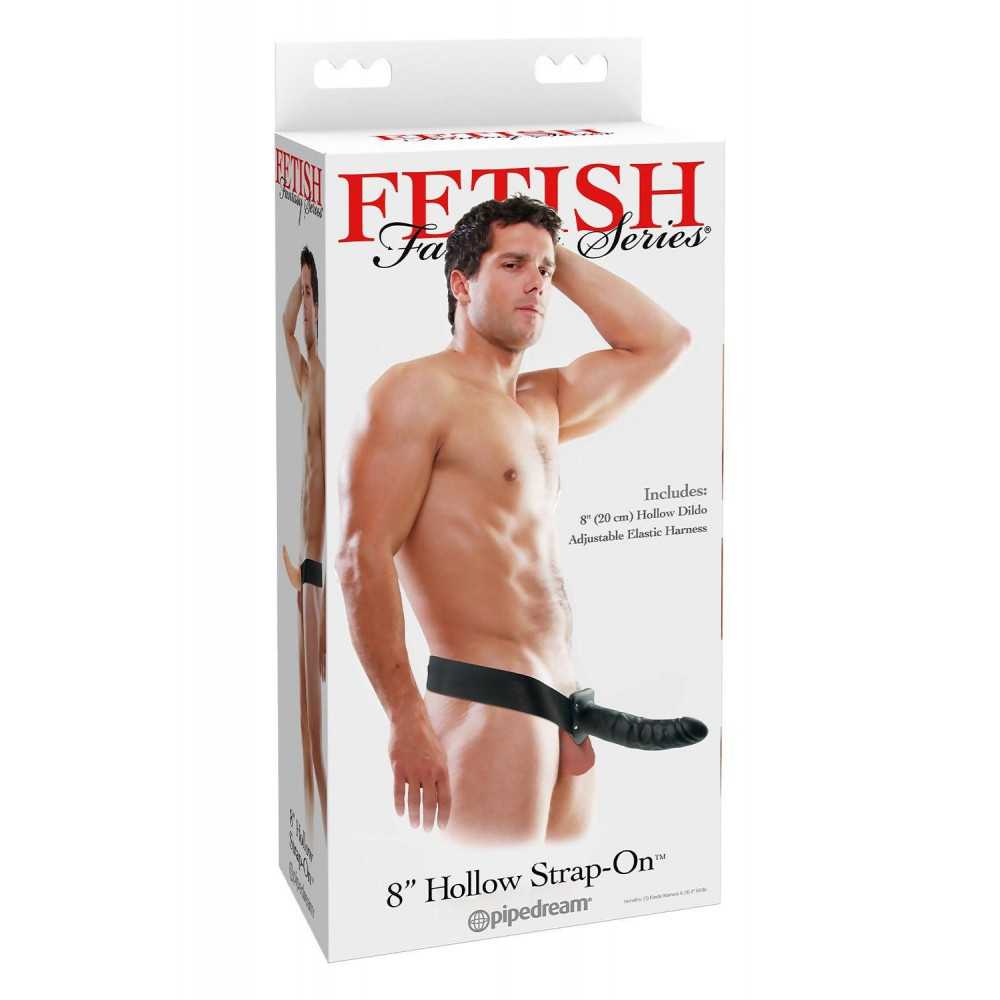 Секс игрушки - Фаллопротез полый Pipedream Fetish Fantasy Series на трусиках, чёрный 4