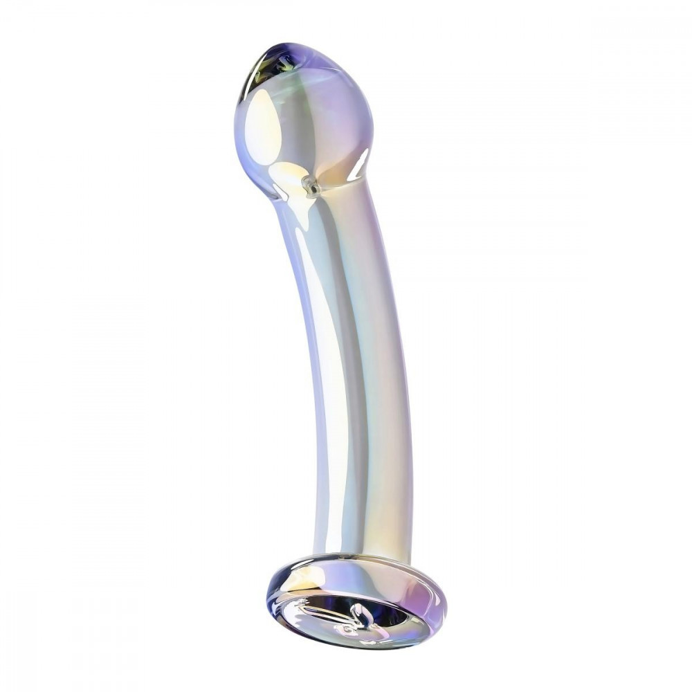 Секс игрушки - Фаллоимитатор для точки G или P Dream Toys Playboy стеклянный 1