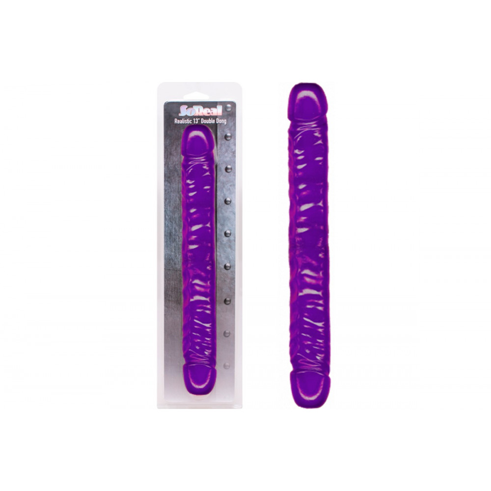 Секс игрушки - Фаллоимитатор двойной Seven Creations Lavender фиолетовый
