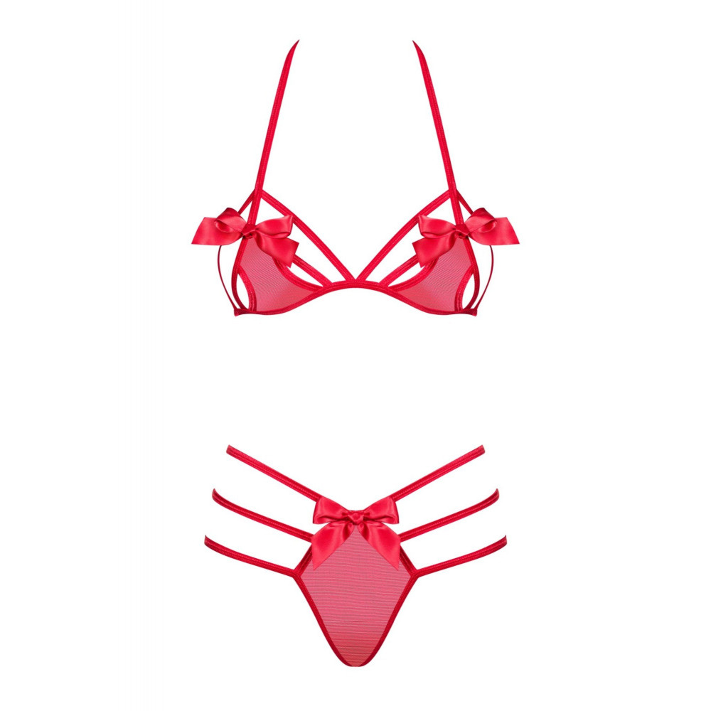 Эротическое белье - Комплект Obsessive Giftella 2-pcs set S/M 5