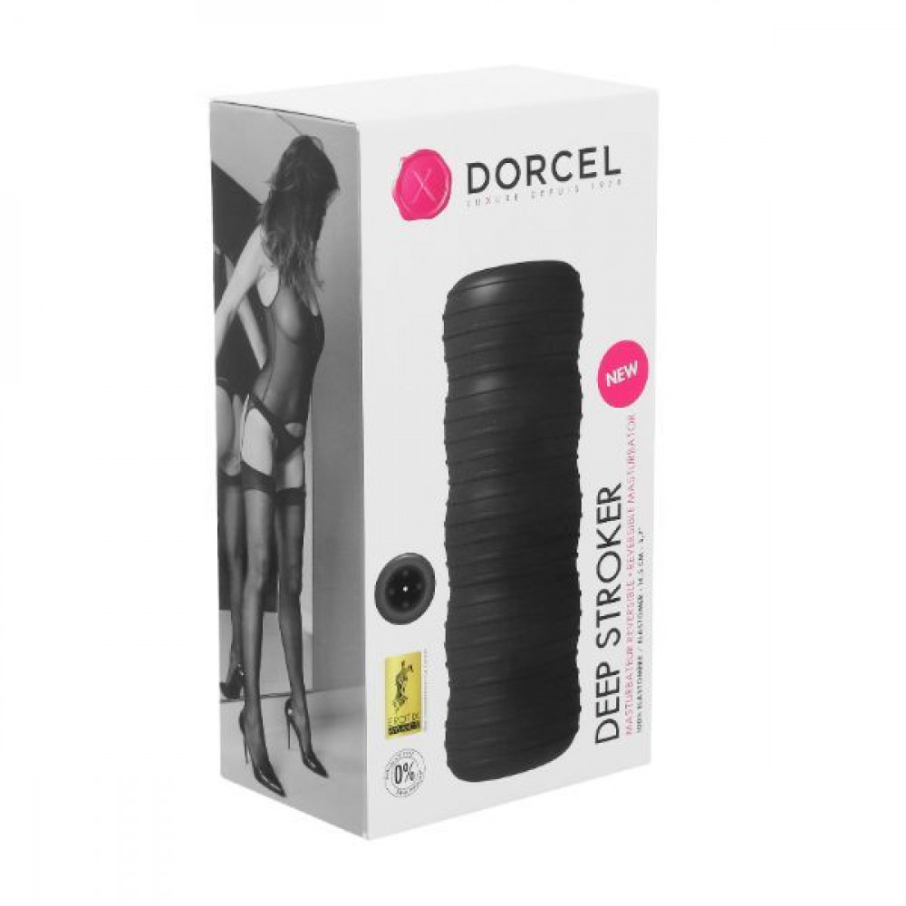 Другие мастурбаторы - Мастурбатор Dorcel Deep Stroker, двусторонний, два рельефа 1