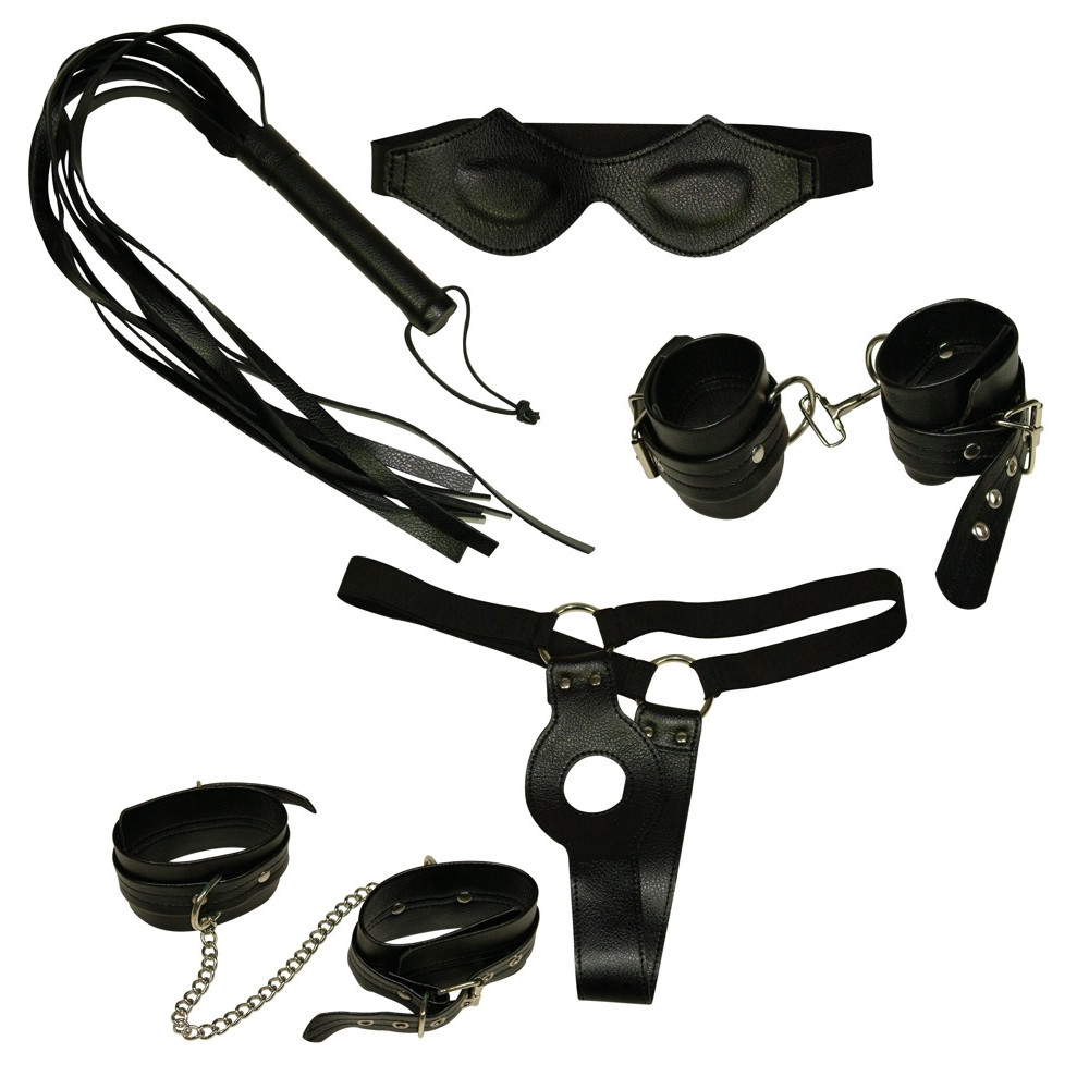 Наборы для БДСМ - Набор для БДСМ Bad Kitty Bondage Set, 5