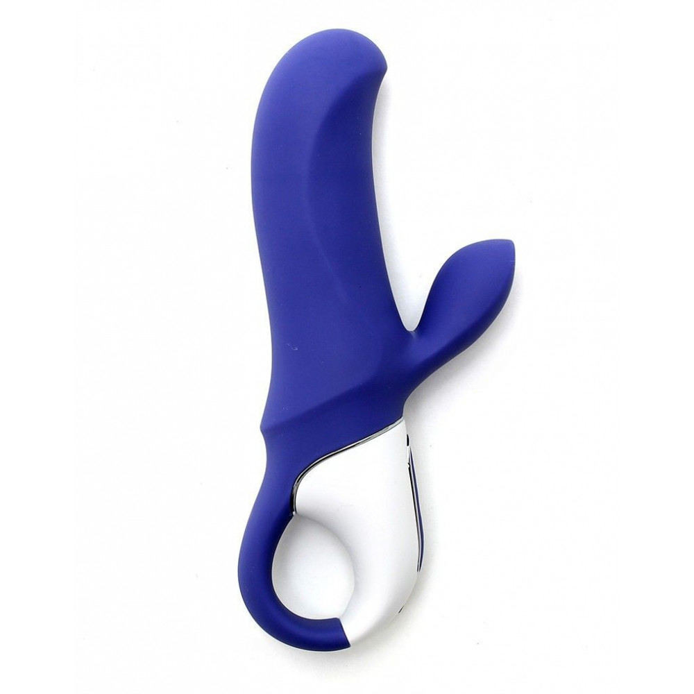 Вибратор-кролик - Мощный вибратор-кролик Satisfyer Vibes Magic Bunny, два мотора, литой силикон, 12 режимов работы 4