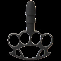 Держатель-кастет Doc Johnson с креплением Vac-U-Lock - Knuckle Up для игрушек