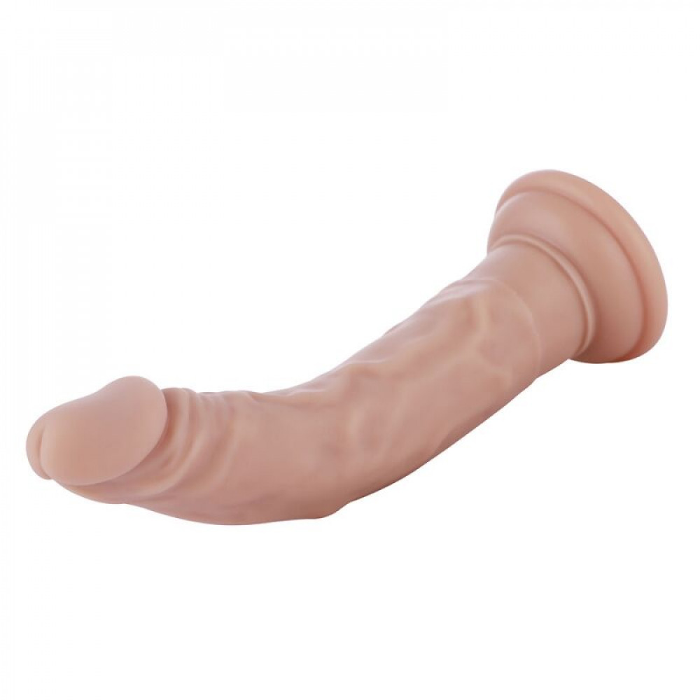 Дилдо - Реалистичный фаллоимитатор для секс-машин Hismith 7.5″ Flexible Silicone Dildo, система KlicLok 4