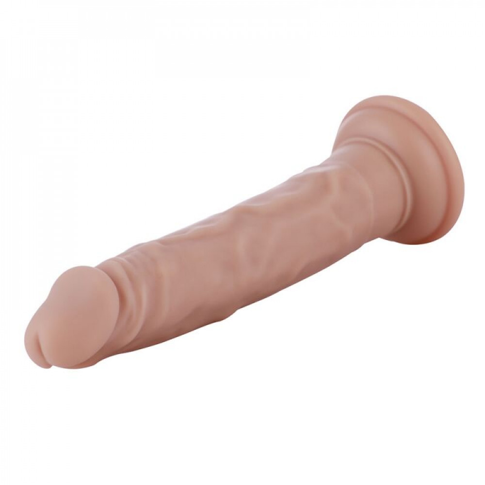 Дилдо - Реалистичный фаллоимитатор для секс-машин Hismith 7.5″ Flexible Silicone Dildo, система KlicLok