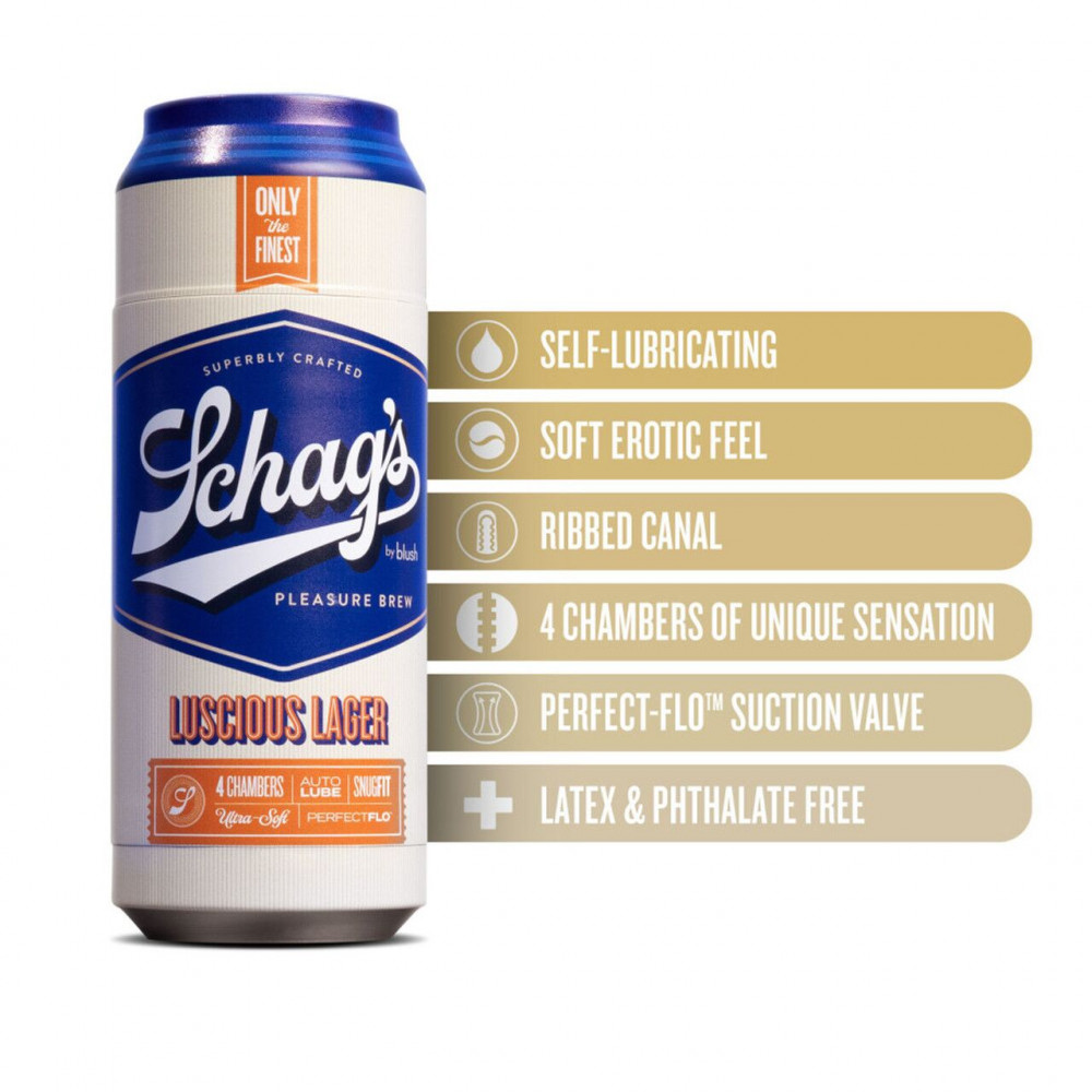 Другие мастурбаторы - Мастурбатор Schag’s by Blush - Luscious Lager Masturbator - Frosted 6