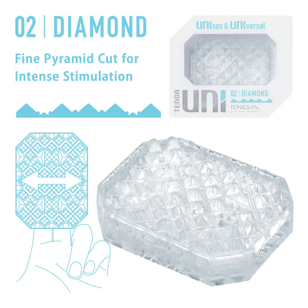 Другие мастурбаторы - Мастурбатор Tenga UNI Diamond 1