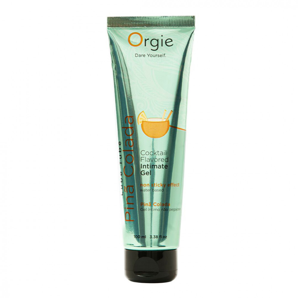 Оральные смазки - Лубрикант на водной основе Orgie - Lube Tube Pina Colada (100 мл)