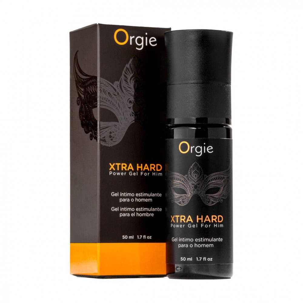 Мужские возбудители - Гель для стимуляции члена Orgie - Xtra Hard Power Gel For Him (50 мл)