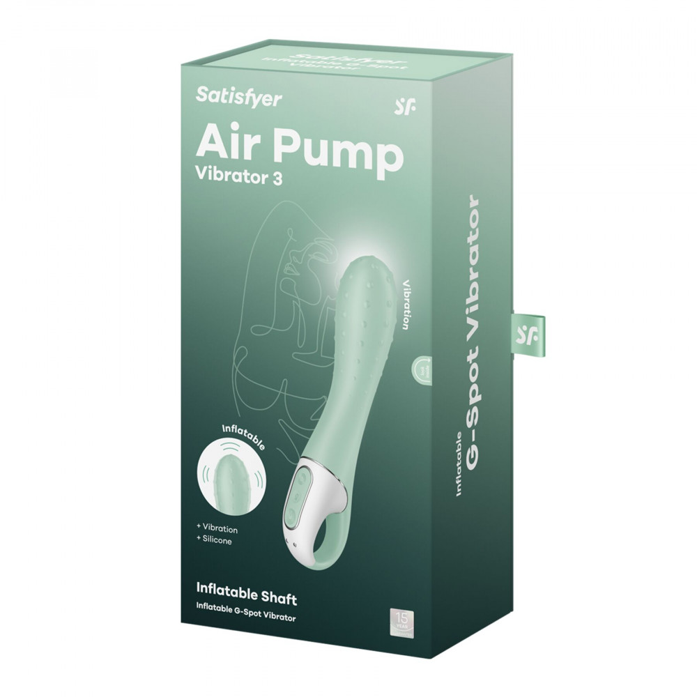Вибратор-кролик - Вибратор Satisfyer Air Pump Vibrator 3 5