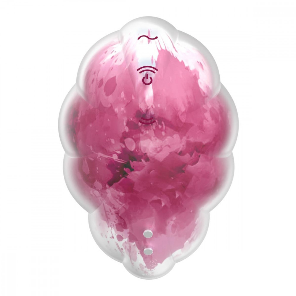 Секс игрушки - Вакуумно-импульсный стимулятор для клитора Satisfyer Cloud Dancer, красный 2