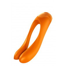 T360137 Универсальный мини вибратор Satisfyer Candy Cane orange