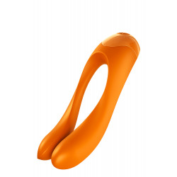T360137 Универсальный мини вибратор Satisfyer Candy Cane orange