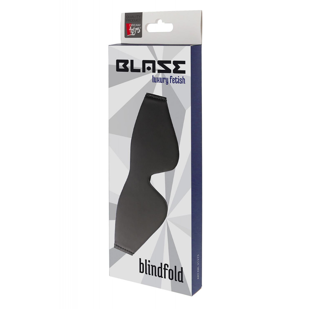 Маски - Маска на глаза BLAZE BLINDFOLD WITH PAINTING EDGE BLACK 3