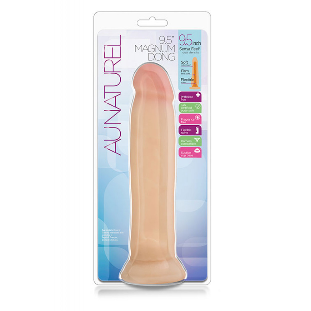 Секс игрушки - Фаллоимитатор AU NATUREL 9.5INCH MAGNUM DONG 3