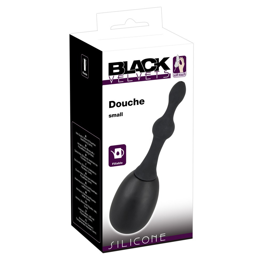 Секс игрушки - Анальный душ-Black Velvets Douche Small 4