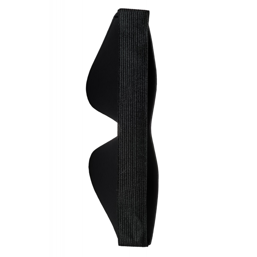 Маски - Маска на глаза BLAZE BLINDFOLD WITH PAINTING EDGE BLACK 1