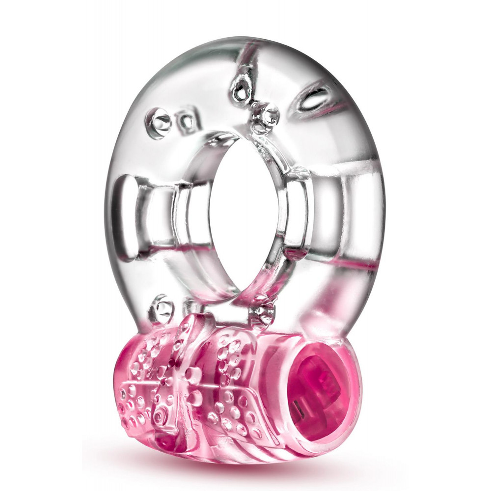 Эрекционные кольца и насадки на член - Эрекционное виброкольцо PLAY WITH ME AROUSER VIBRATING C-RING PINK
