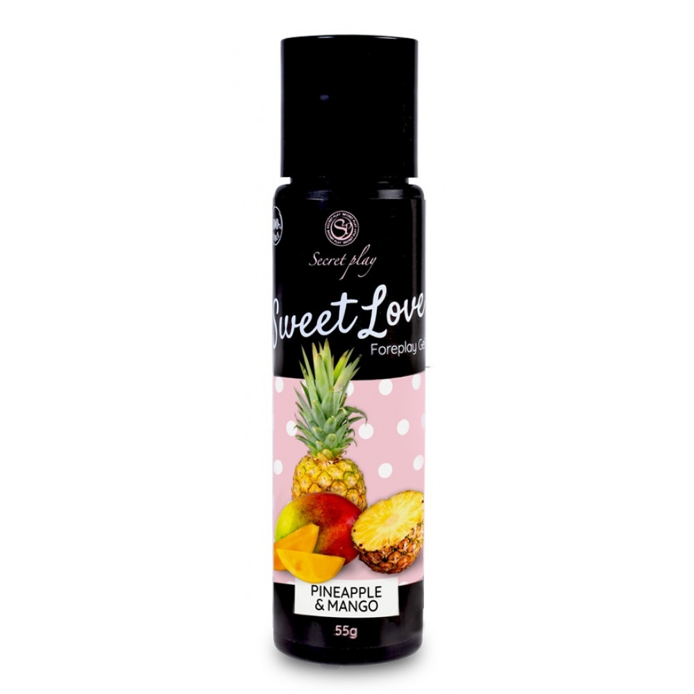 Лубриканты - Гель для орального секса Secret Play - Sweet Love Mango & Pineapple Gel, 60 ml 2