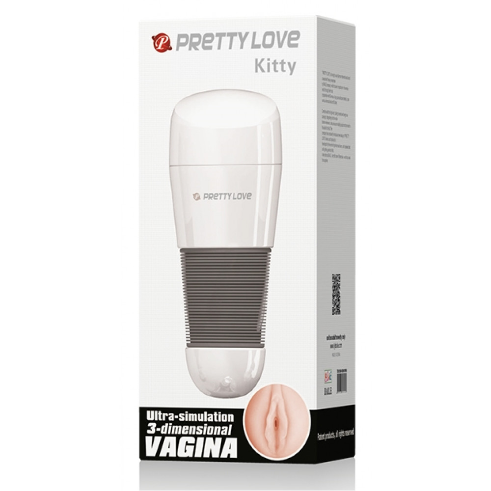 Мастурбаторы вагины - Мастурбатор анус Pretty Love - Kitty, BM-00900T49NN-1 1