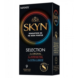 Презервативы безлатексные SKYN Selection (цена за пачку 9 шт.)