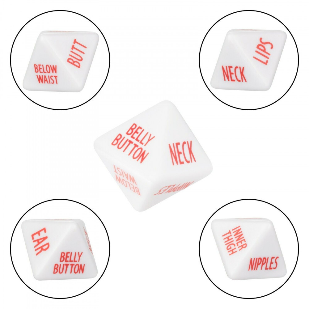 Эротические игры - Секс игра кубики Cal Exotics Tempt & Tease Dice Tempt & Tease Dice 3