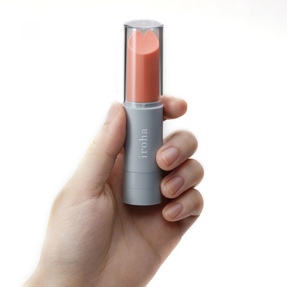 Клиторальный вибратор - Вибратор-помада IROHA STICK Grey, плавное увеличение мощности 6