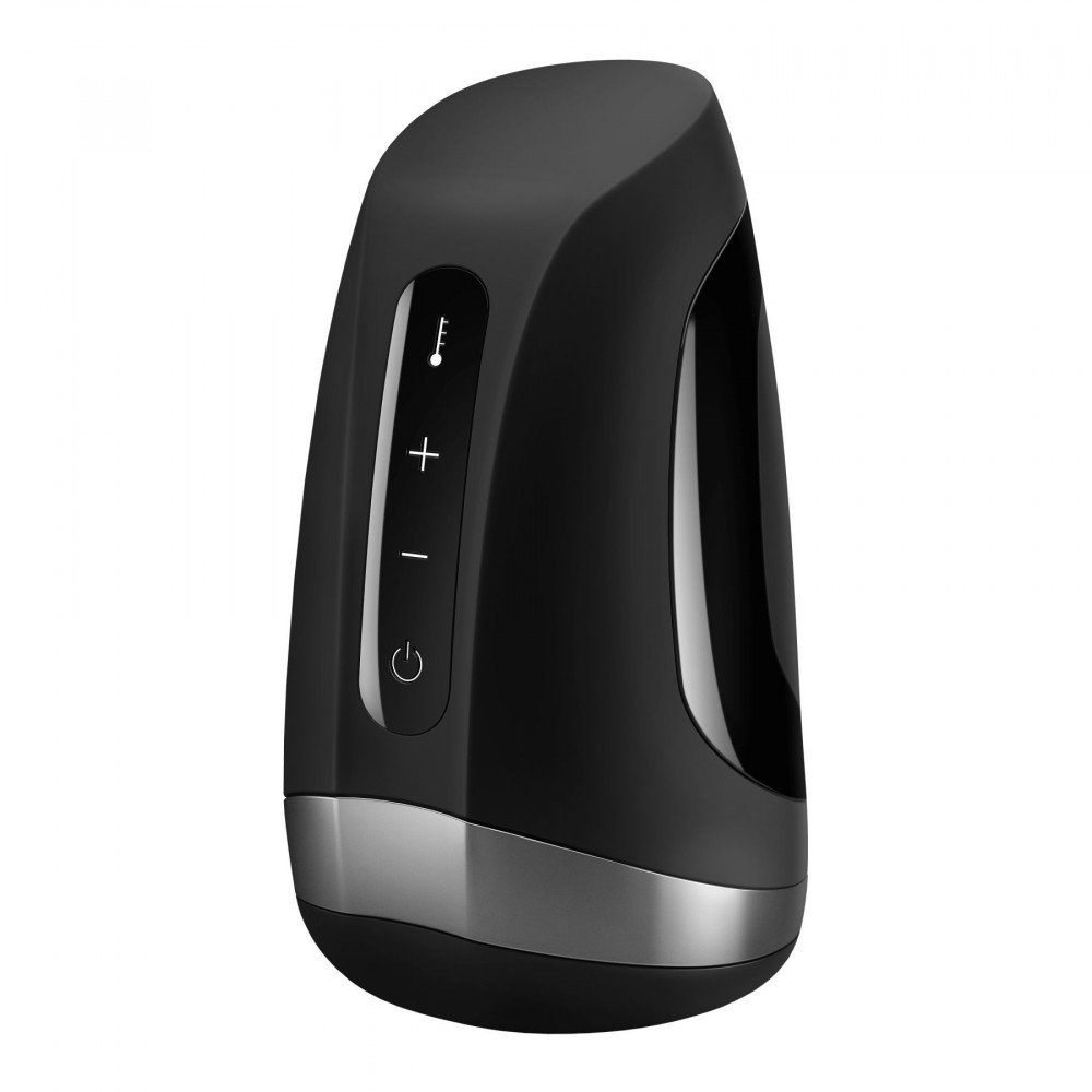 Мастурбаторы с вибрацией - Мастурбатор Satisfyer Men Heat Vibration имитатор минета, подогрев и вибрация, стимуляция головки