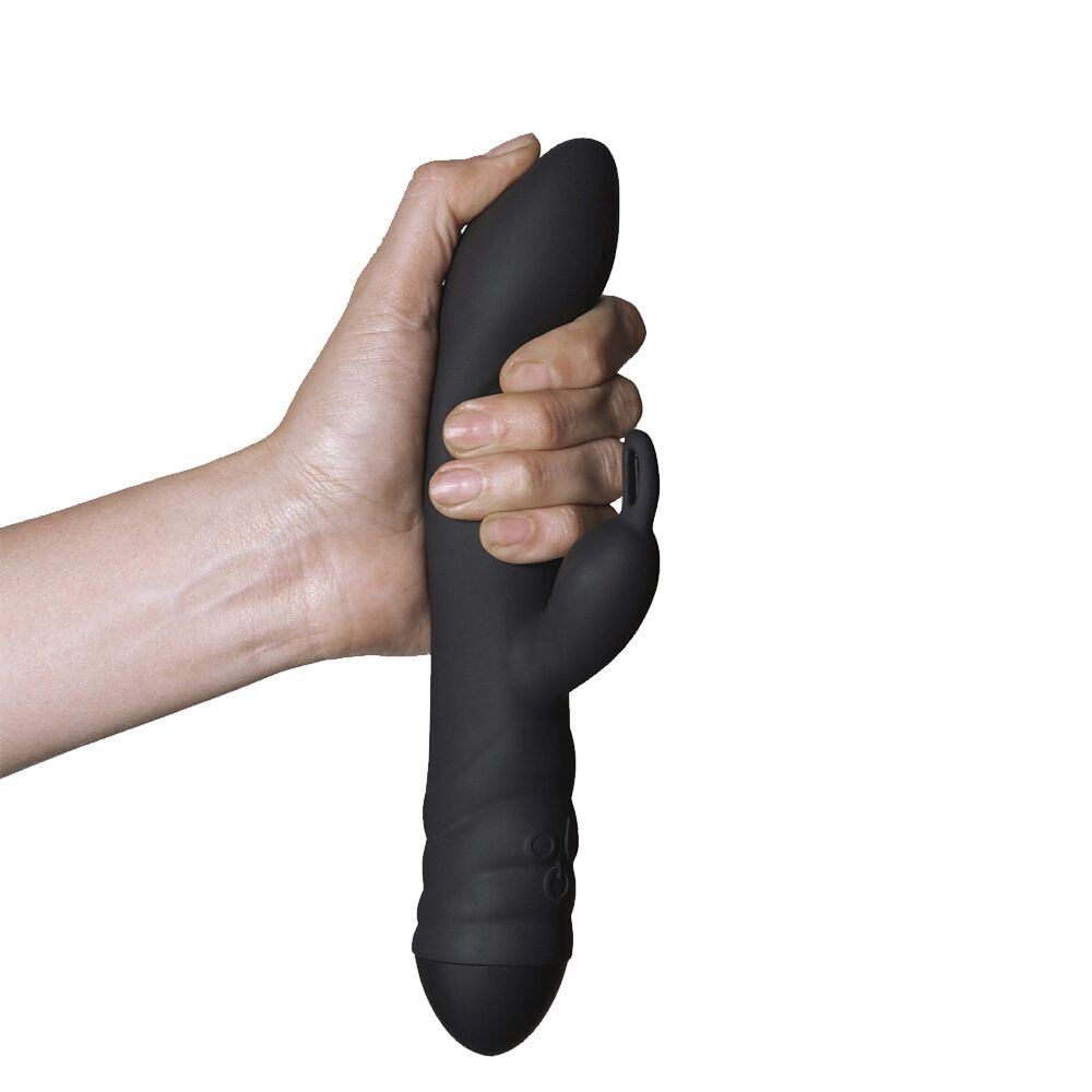 Вибратор-кролик - Вибратор-кролик со спиральным 3D-массажем Adrien Lastic Twister 2