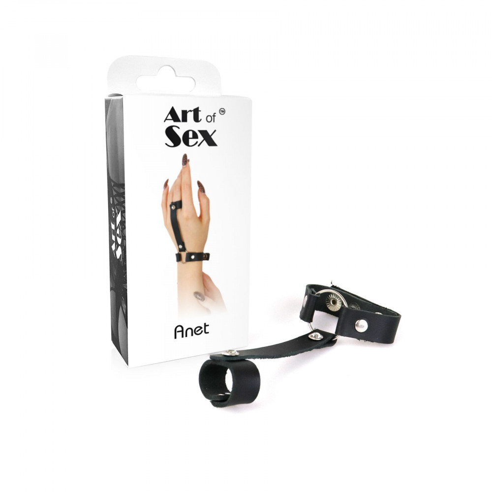 Интимные украшения - Украшение на руку Art of Sex - Anet, цвет Черный 2