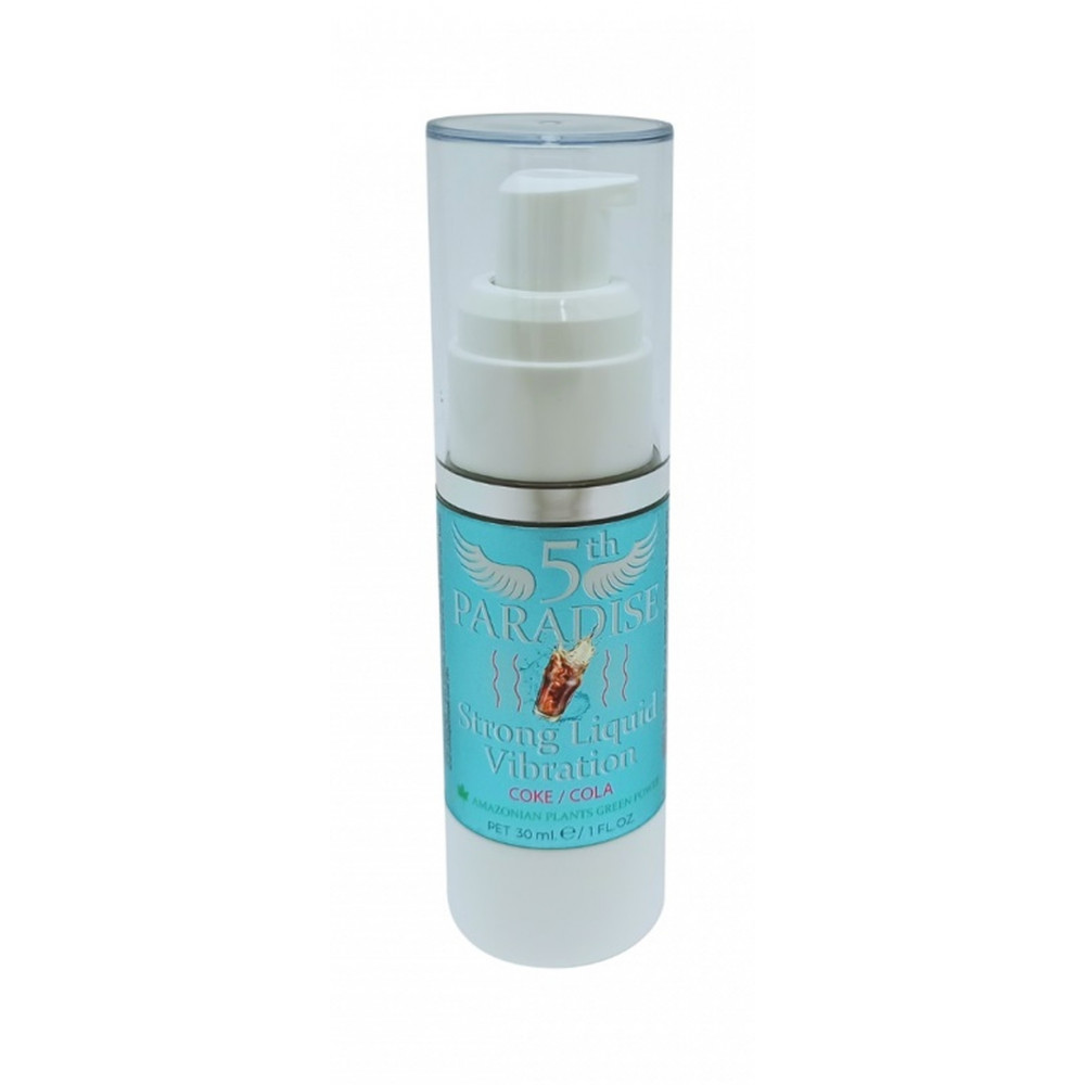 Лубриканты - Стимулирующий гель (жидкий вибратор) 5th PARADISE Strong Liquid Vibration - Coke, 30 ml